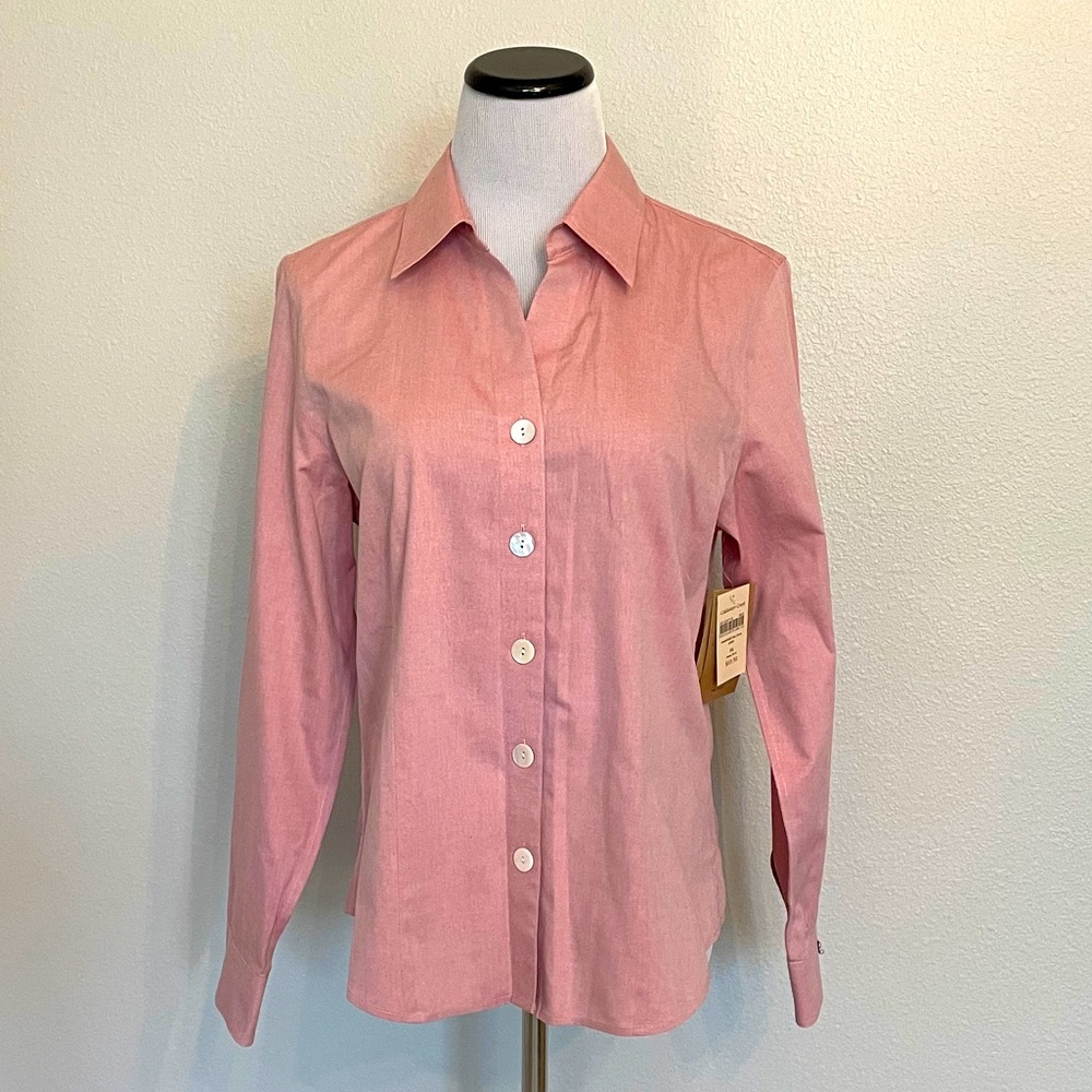 Coldwater Creek No Iron Tailored Top